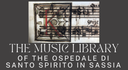 The Music Library of the Ospedale di Santo Spirito in Sassia